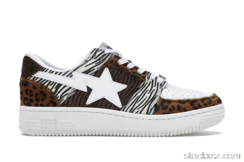 Outlet A Bathing Ape Bape Sta Low Animal Mix