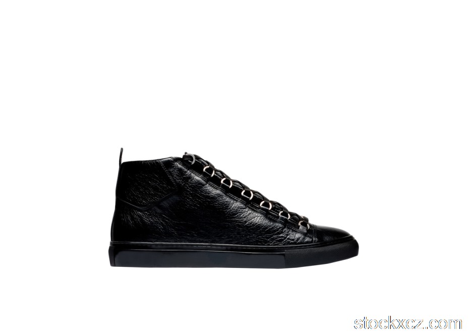 Outlet Balenciaga Arena High Black Leather 341760WAD401000