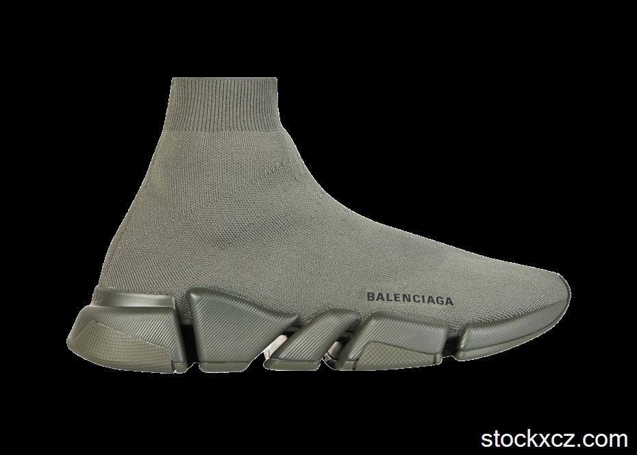 Outlet Balenciaga Speed 2.0 Green 617239W2DB13111