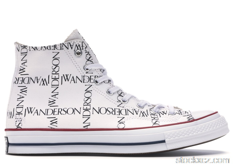 Outlet Converse Chuck Taylor All-Star 70 Hi Grid JW Anderson White 160808C