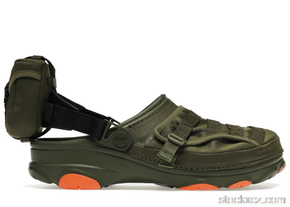Outlet Crocs Bespoke Classic All-Terrain Beams Military Olive