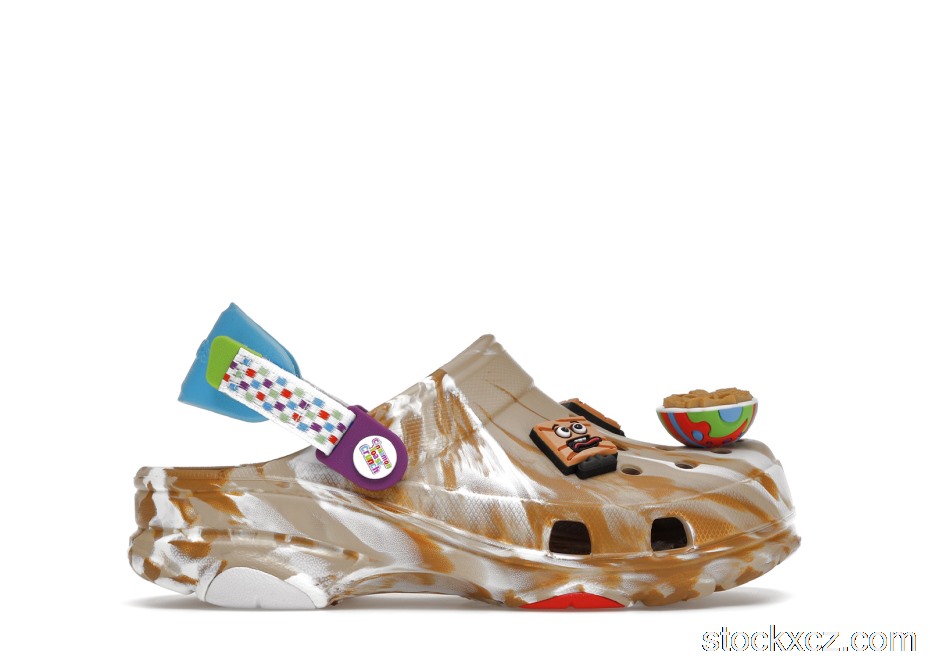 Outlet Crocs Classic Clog Cinnamon Toast Crunch (GS) 207925-2E9