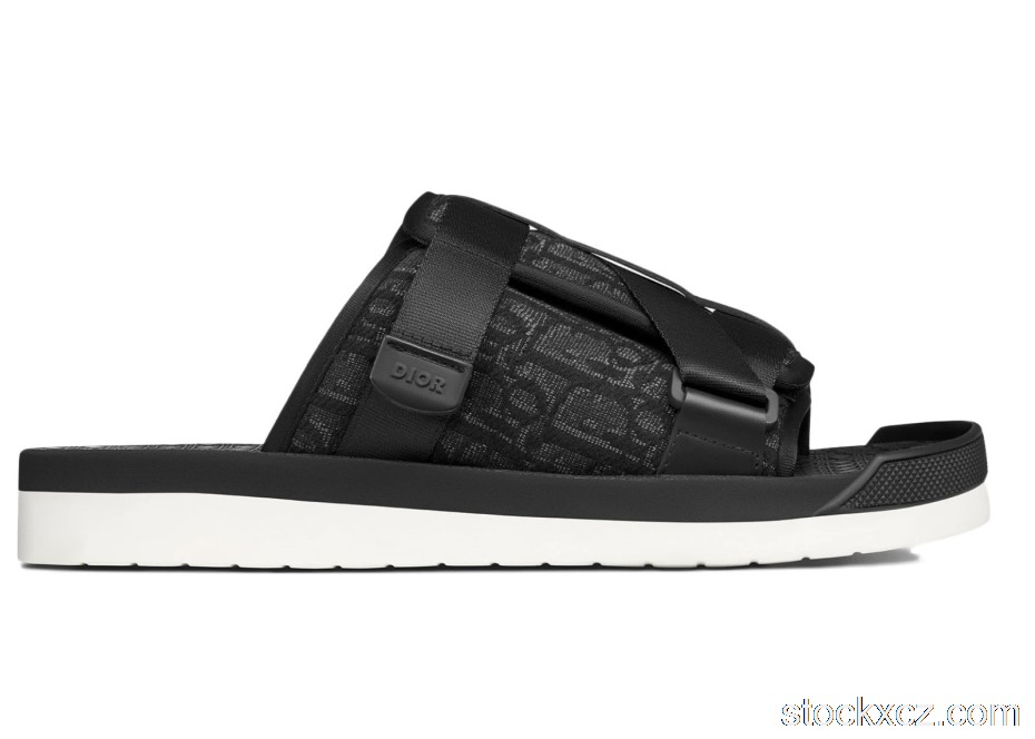 Outlet Dior Alpha Slide Black 3SA081YXV_H969