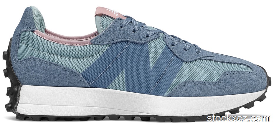 Outlet New Balance 327 Blue Mesh (W)