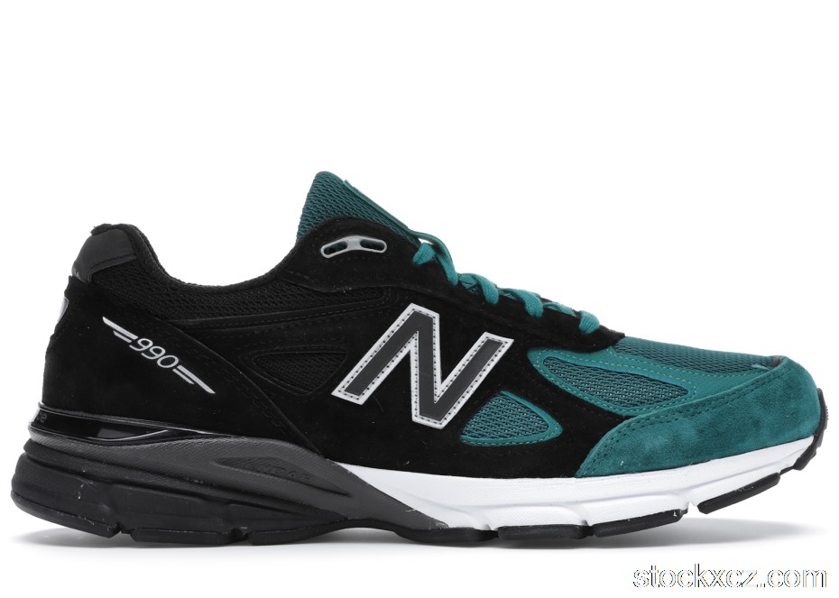 Outlet New Balance 990v4 Black Teal (YCMC) M990JB4