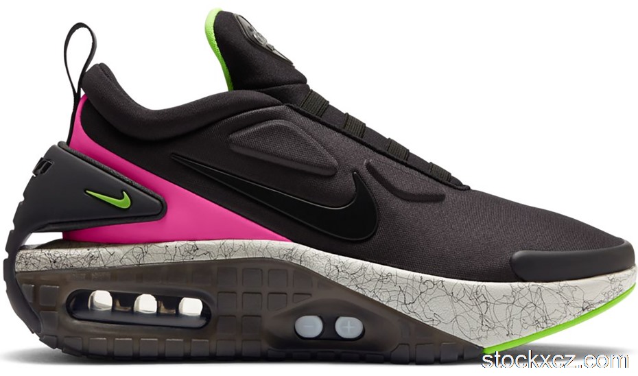Outlet Nike Adapt Auto Max Black Laser Fuchsia Electro Green (China Charger)