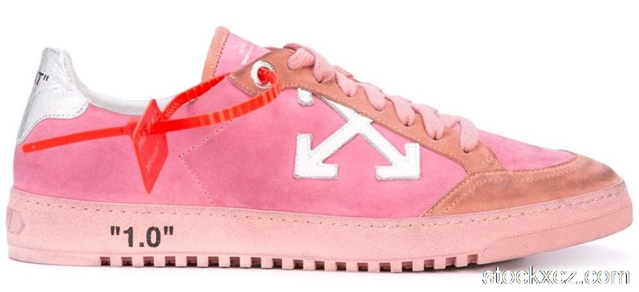 Outlet OFF-WHITE 2.0 Low Pink FW19 OMIA042E19D680482727
