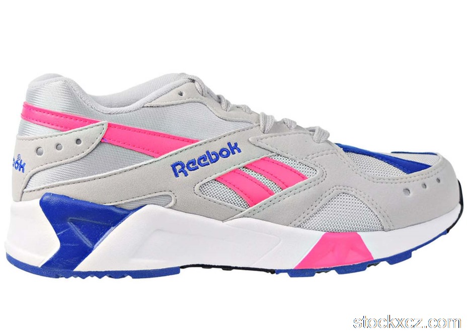 Outlet Reebok Aztrek Grey Acid Pink Royal White DV3941