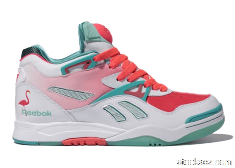 Outlet Reebok Court Victory Pump 2 Michael Chang Miami Vice 6-J05296