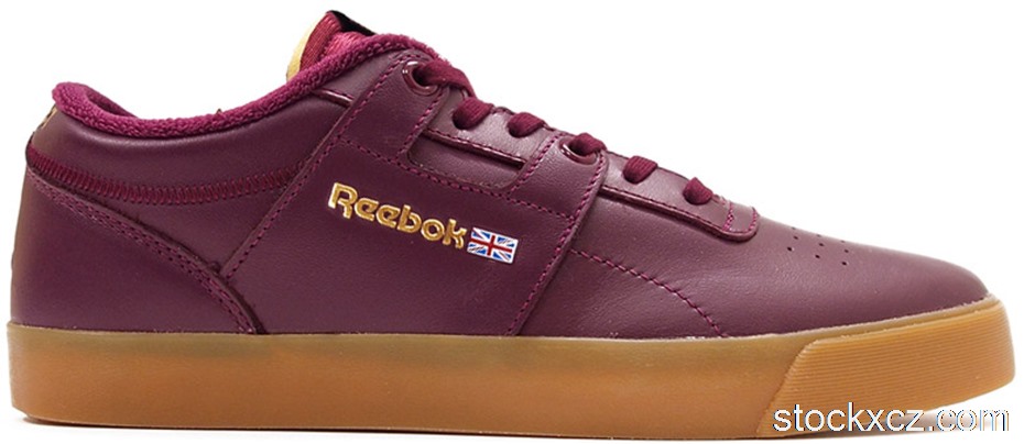 Outlet Reebok Vulcanized Workout Low Burgundy M41596