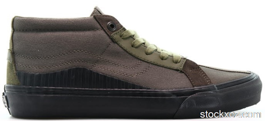 Outlet Vans 138 Mid Taka Hayashi Military Green VN0A45K7VTQ