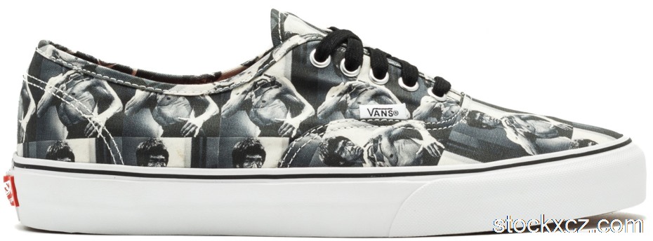Outlet Vans Authentic Supreme Bruce Lee (White) VN0000ANM