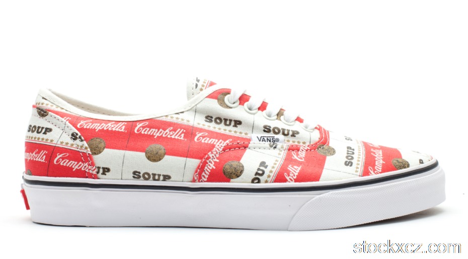 Outlet Vans Authentic Supreme Campbells Soup OQOD6VL