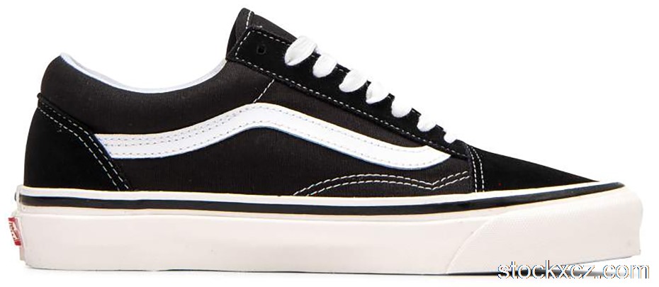 Outlet Vans Old Skool 36 Anaheim Factory Black White VN0A38G2PXC1