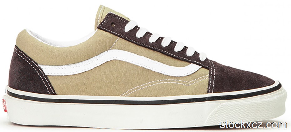 Outlet Vans Old Skool 36 DX Anaheim Factory Chocolate Khaki VN0A38G2TPU1