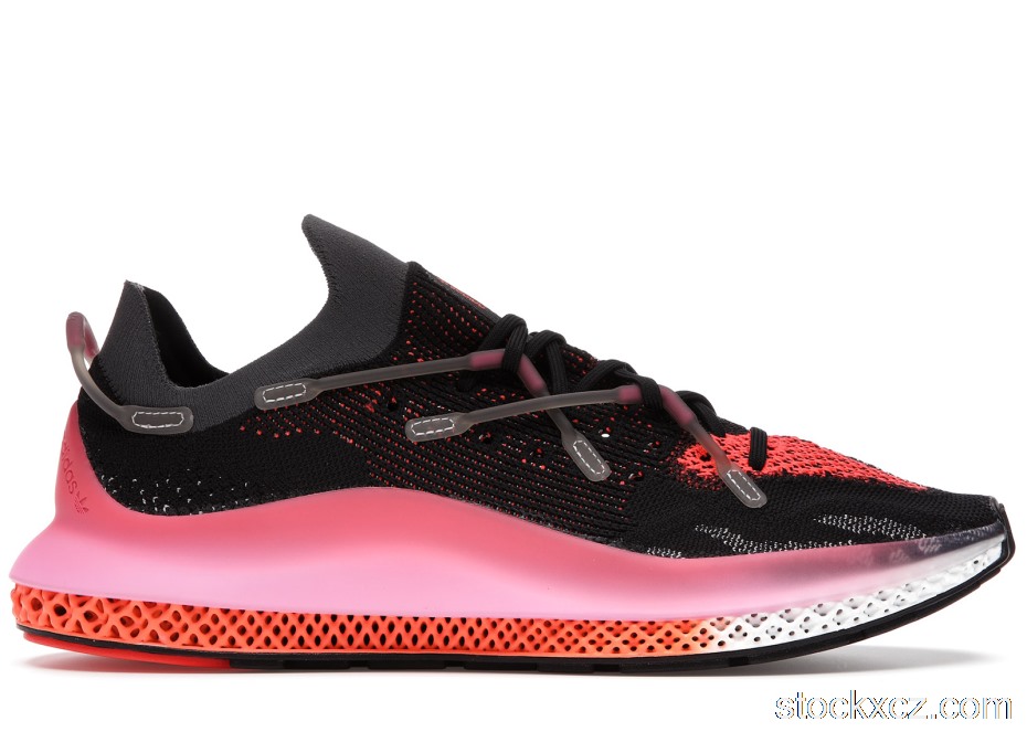 Outlet adidas 4D Fusio Black Pink Orange FX6131