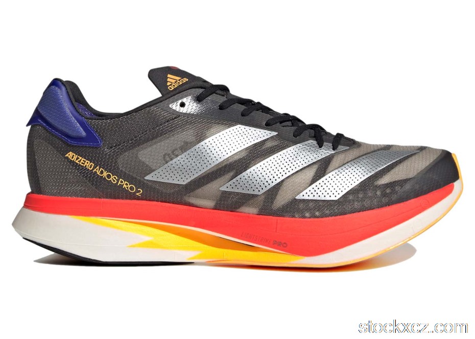 Outlet adidas Adizero Adios Pro 2 Black Silver Yellow Purple H67507