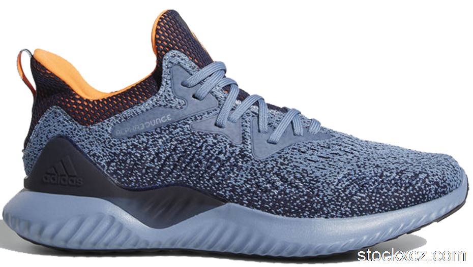 Outlet adidas Alphabounce Beyond Raw Grey Hi Res Orange AQ0574