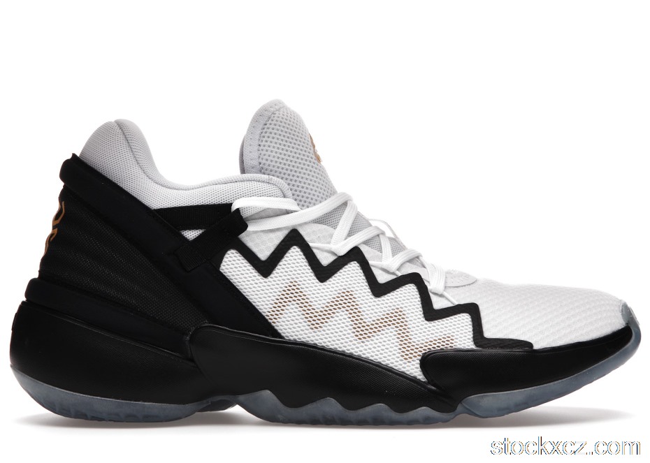 Outlet adidas D.O.N. Issue #2 White Black Gold FU7384