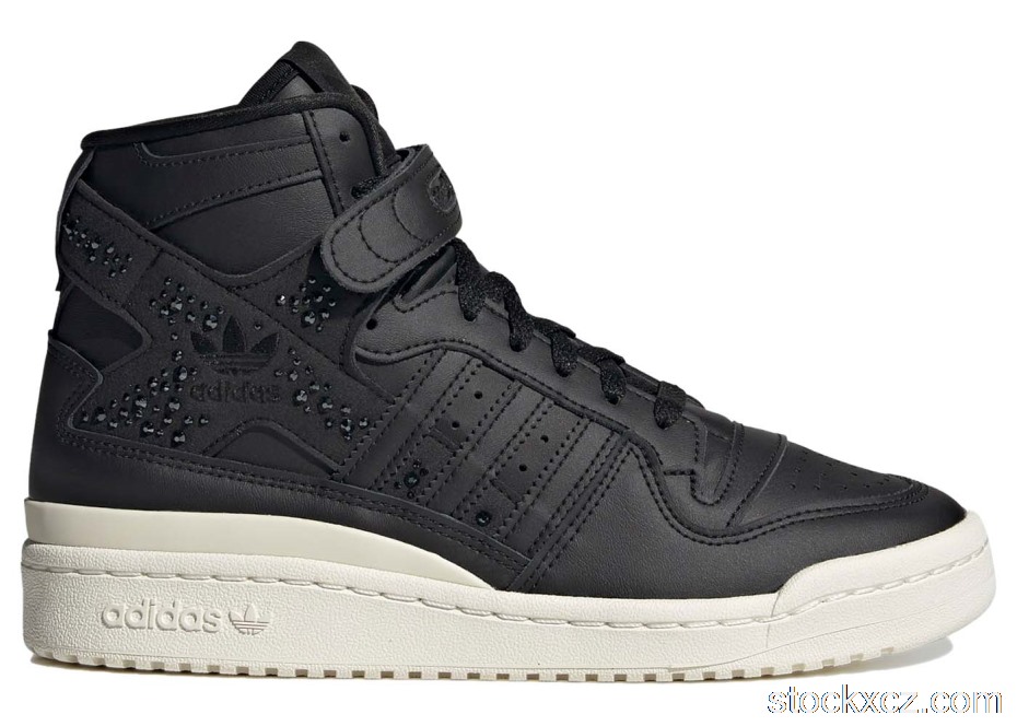 Outlet adidas Forum 84 Hi Black Sparkles (W) H05053