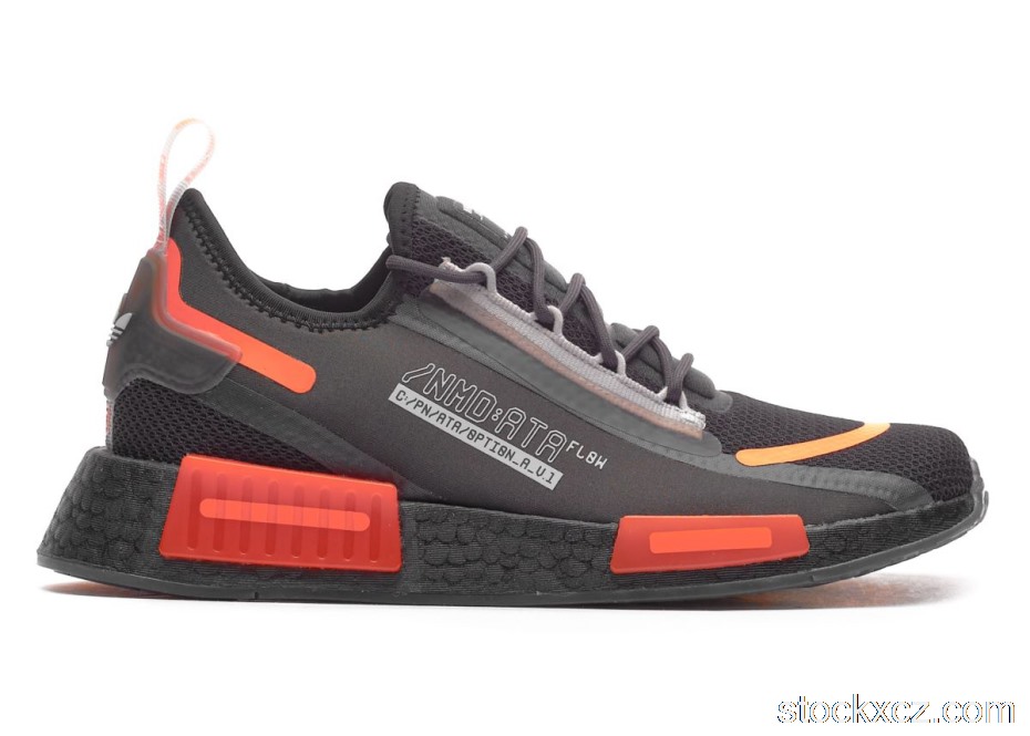 Outlet adidas NMD R1 Spectoo Black Team Solar Orange GZ9264