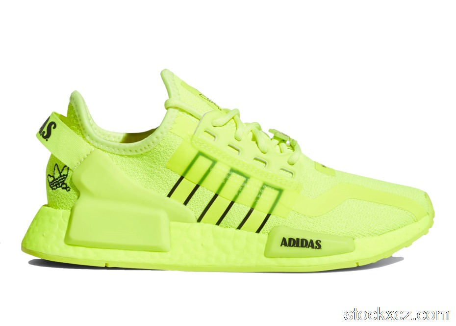 Outlet adidas NMD R1 V2 Solar Yellow (GS) GY5061