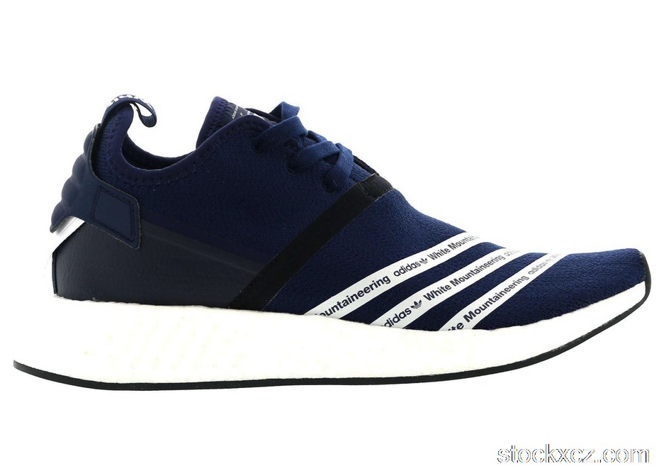 Outlet adidas NMD R2 White Mountaineering Navy BB3072