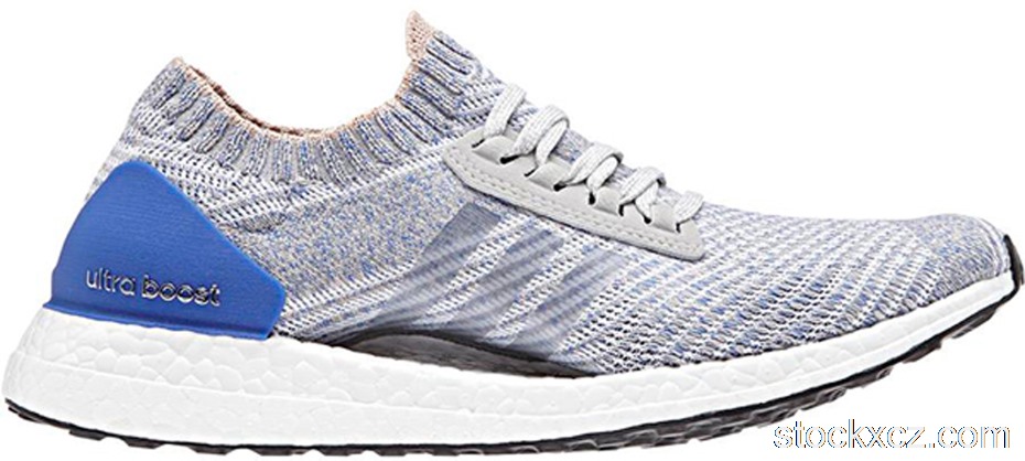Outlet adidas Ultra Boost X Grey Two Hi Res Blue (W) BB6155