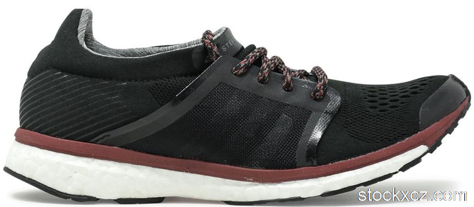 Outlet adidas adiZero Adios Stella McCartney Core Black Noble Maroon (W) AC8517
